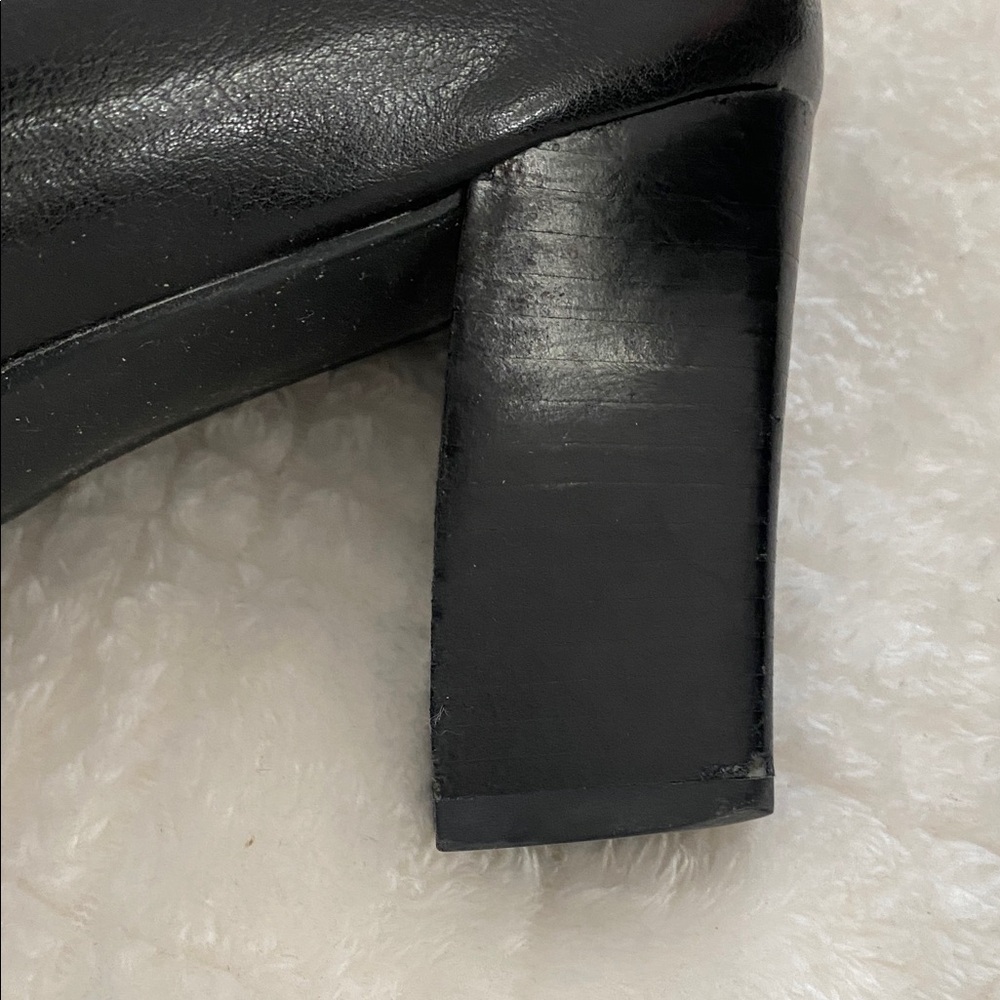 Franco Sarto Black Patent Heels - Picture 5 of 7